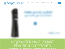 Tablet Screenshot of mojowater.com